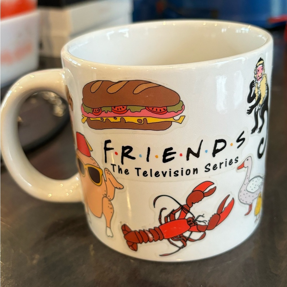 Friends TV Show Central Perk Ceramic BPA-free Mug & Applied Designs no charm